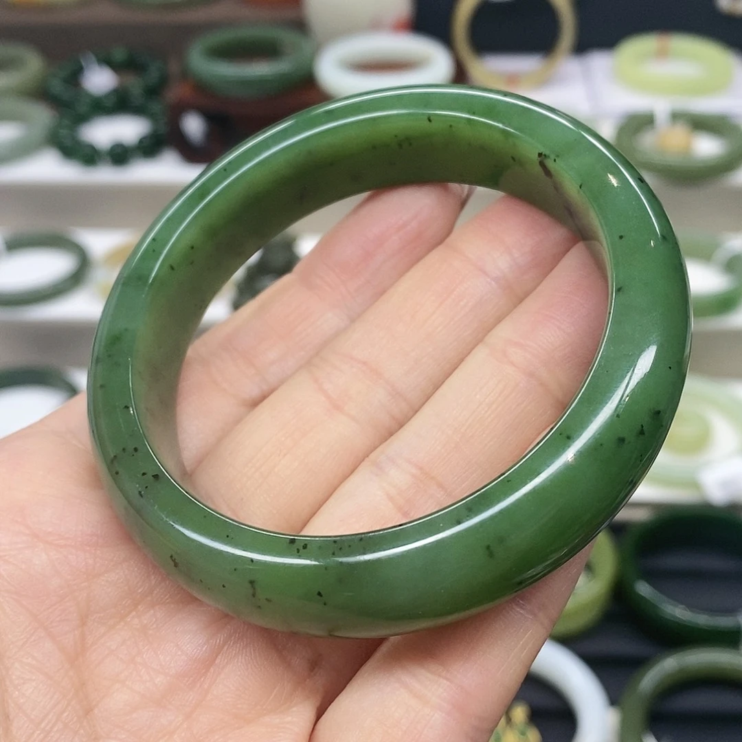 【闪购商品】和田玉（碧玉）手镯未镶嵌