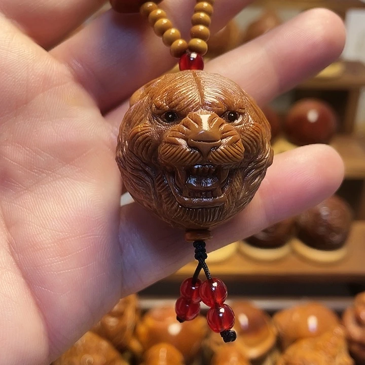 橄榄核手串/手链虎王带穿配