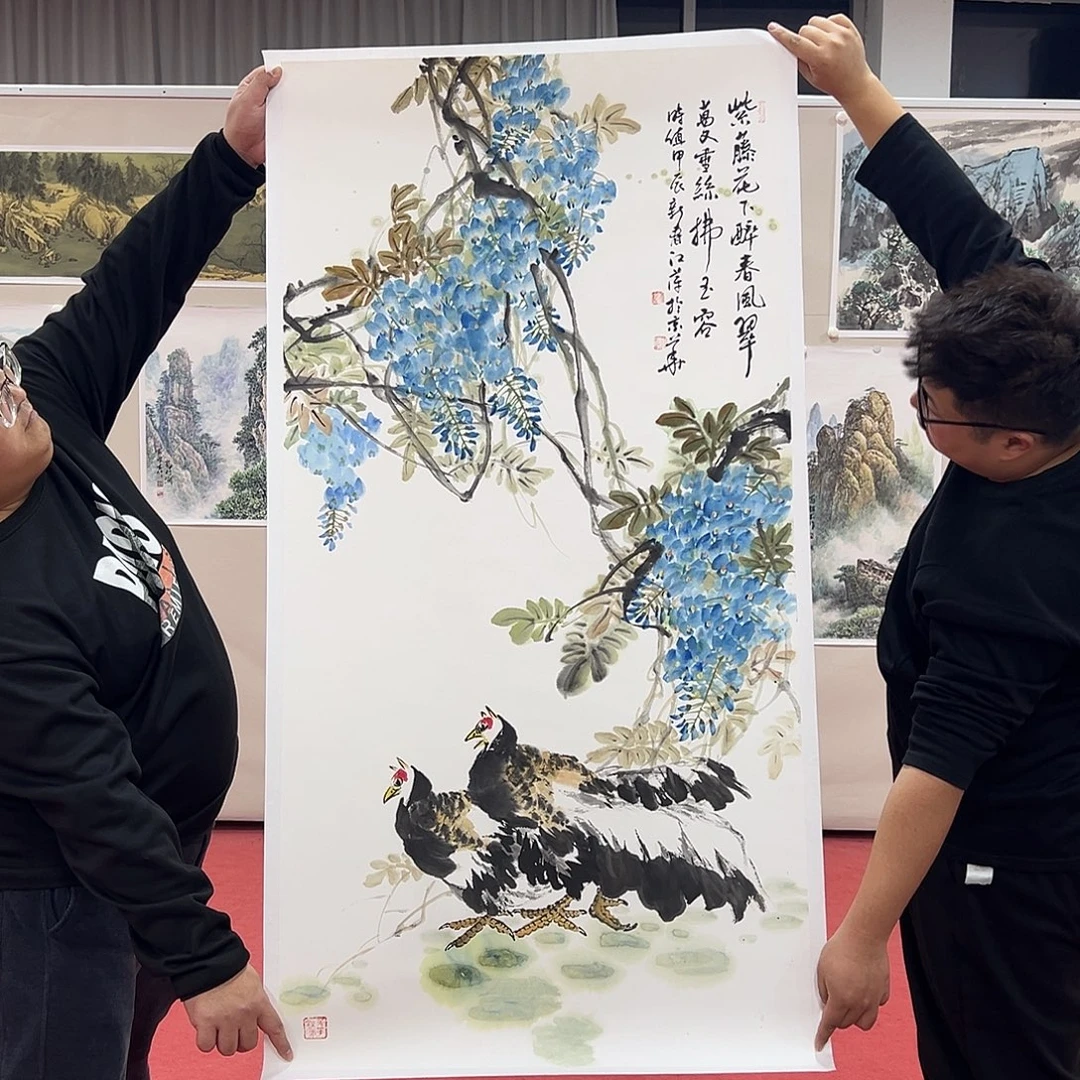 国画董江萍老师艺术精品
