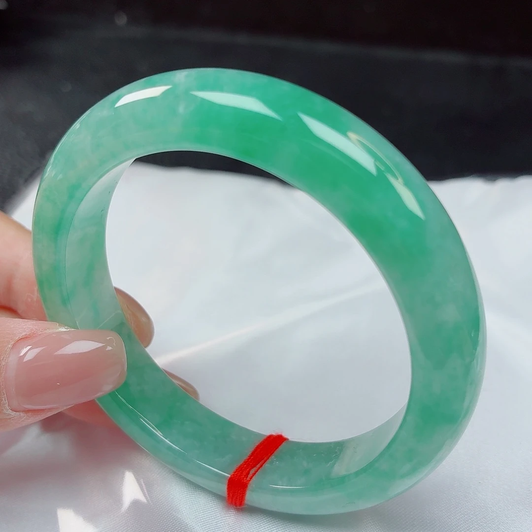 翡翠未镶嵌手镯02 55