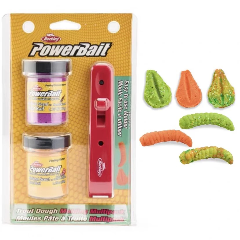 Berkley贝克力彩泥成型套装工具蜂虫和勺形-2罐彩泥+1个成型模具