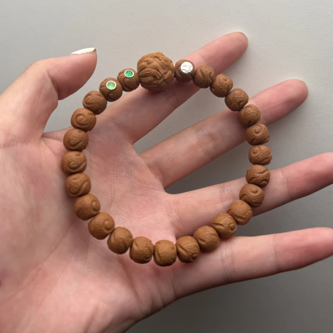 玄鸟➕银标➕单颗➕绿绿