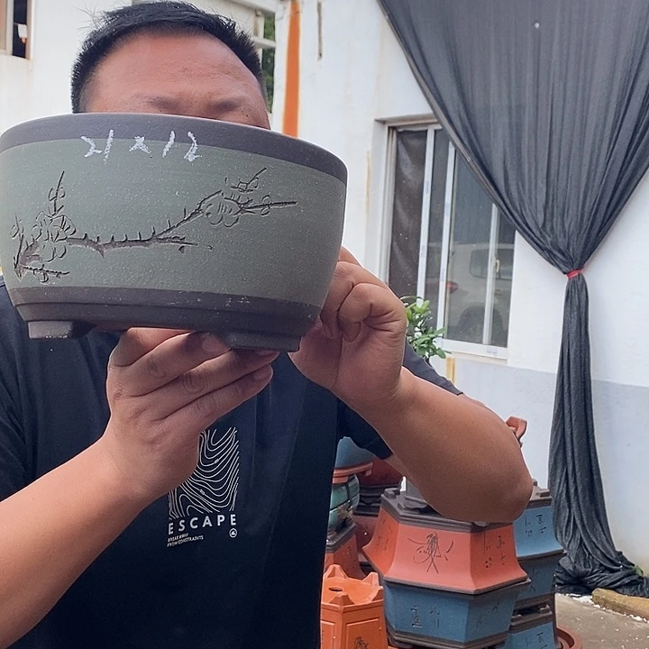 花盆紫砂宜兴紫砂