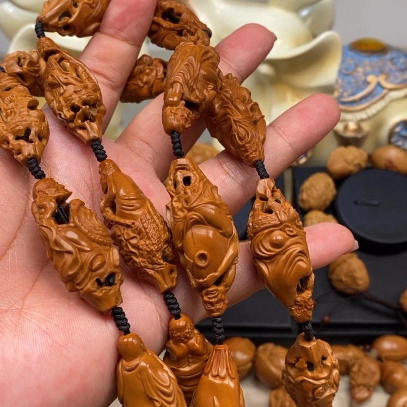 【闪购商品】橄榄核吊坠橄榄手工雕刻工艺