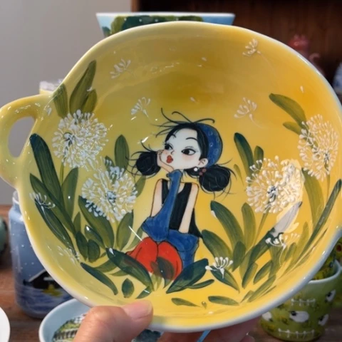 炉景德镇釉下手绘陶瓷