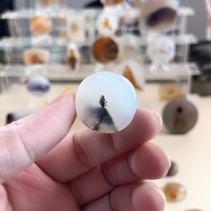 玛瑙/玉髓未镶嵌吊坠(不含链)