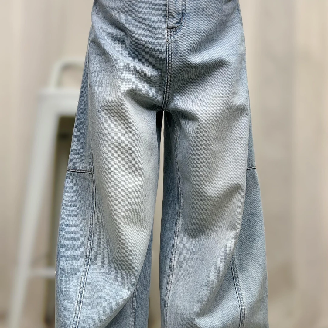 邻家集品/牛仔裤/82512211/春秋/休闲裤/百搭/夏季/宽松/韩版