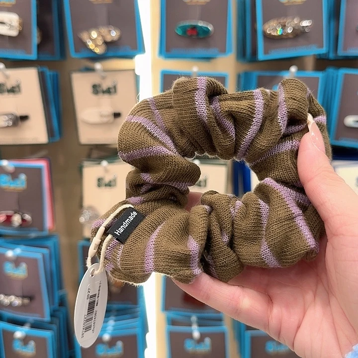 紫色绿色条纹小肠圈