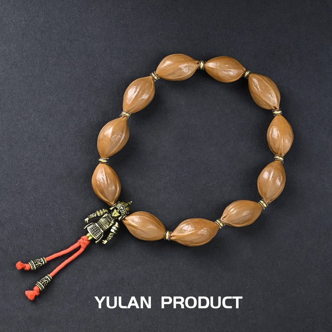 钰澜文玩【兵马俑】橄榄核手持-15-16mm左右-精工百搭男女同款