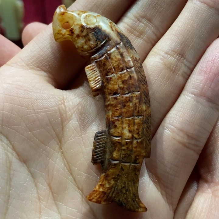 和田玉挂件未镶嵌愚*