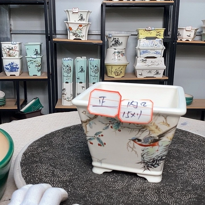 紫砂的花盆很漂亮16