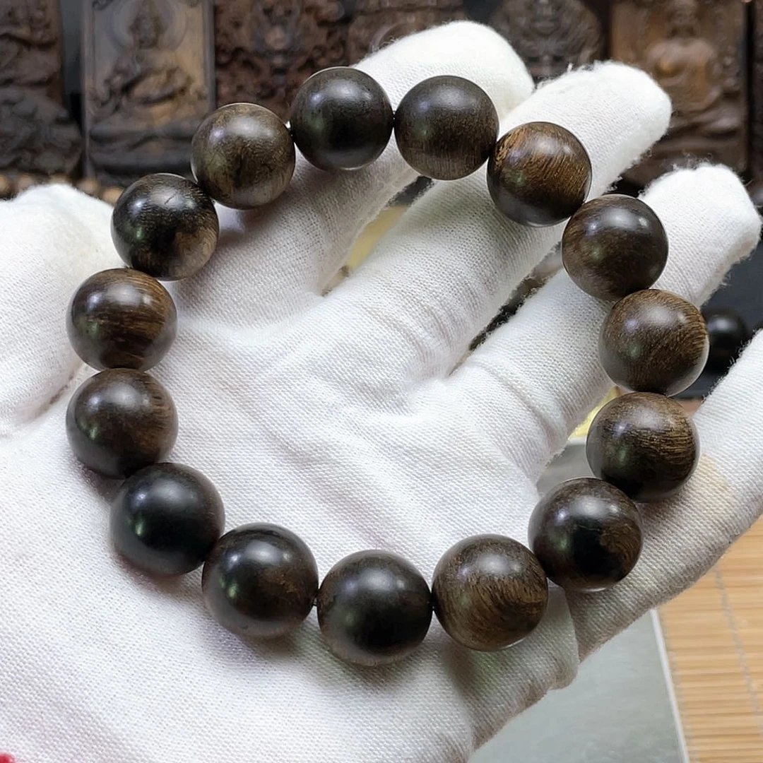 沉香手串心***！加里曼丹沉香