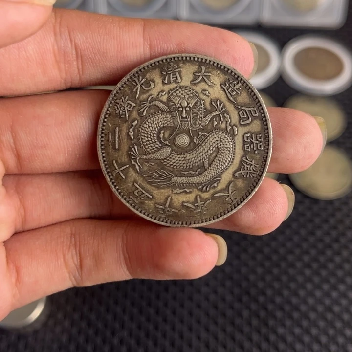 金属大头龙洋船洋工艺品