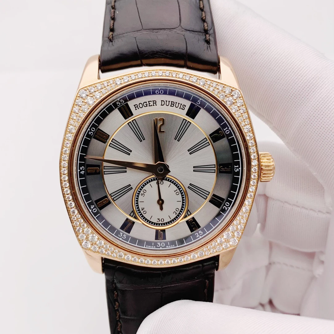 99新 ROGER DUBUIS/罗杰杜彼 玩家系列｜原钻42表径｜玫瑰金26万8