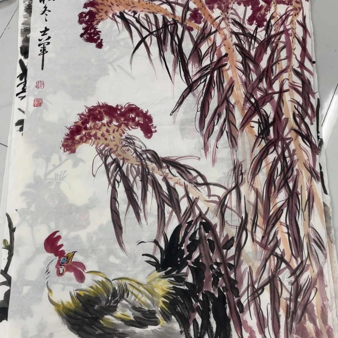 国画付吉军老师绘画