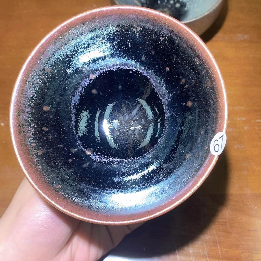 纯手工建盏茶器18纯手工真建盏柴烧67