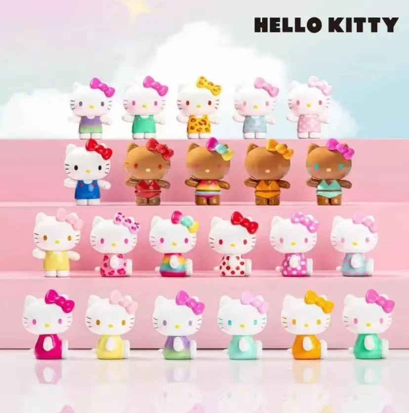正版【三丽鸥】Hello Kitty彩虹糖系列-萌粒-盲袋(主播代拆)