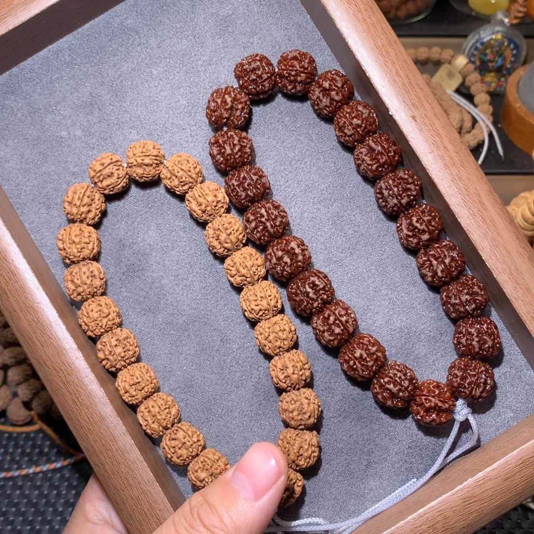 金刚菩提手串方墩梅花尺寸13 五星
