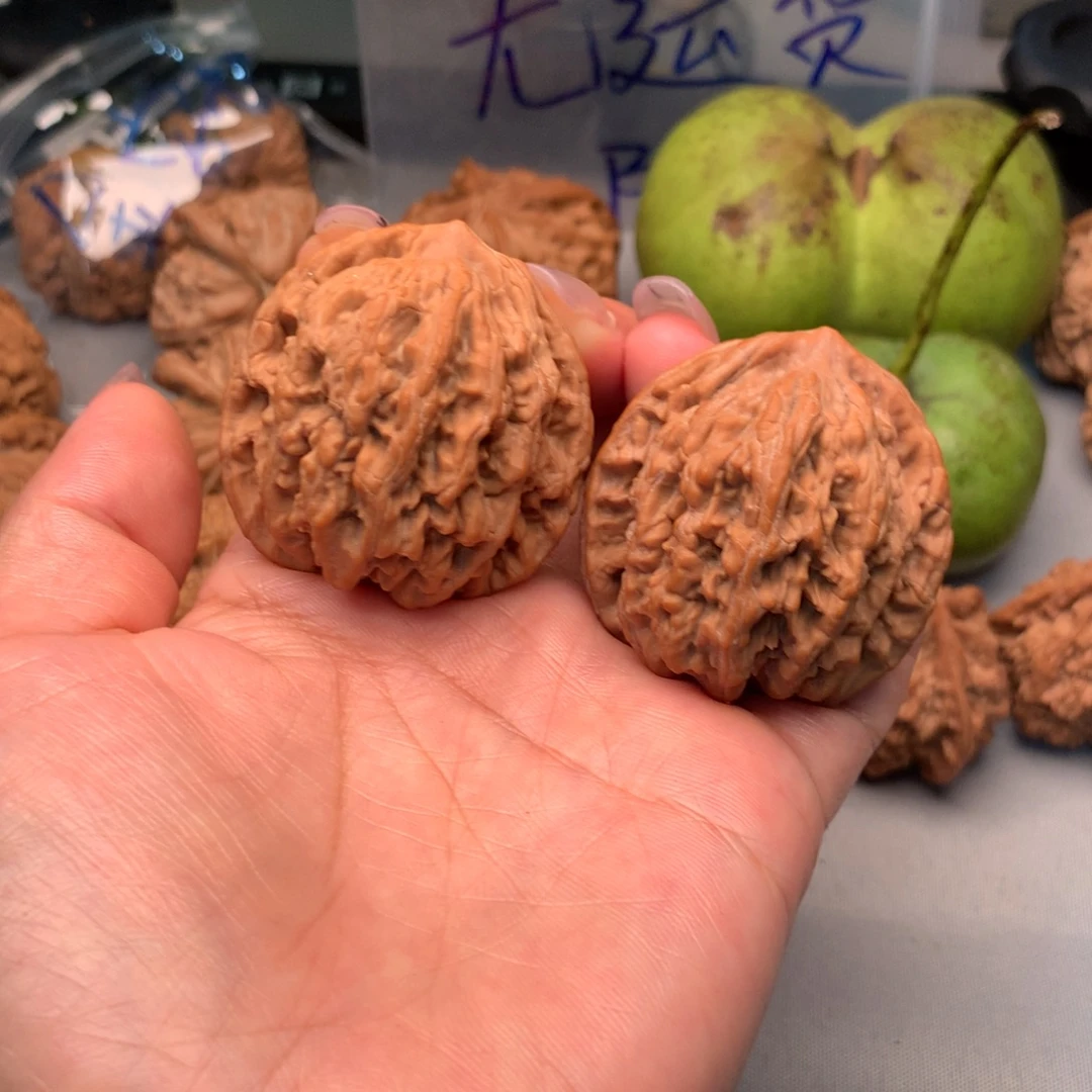 吊坠文玩核桃虎头41