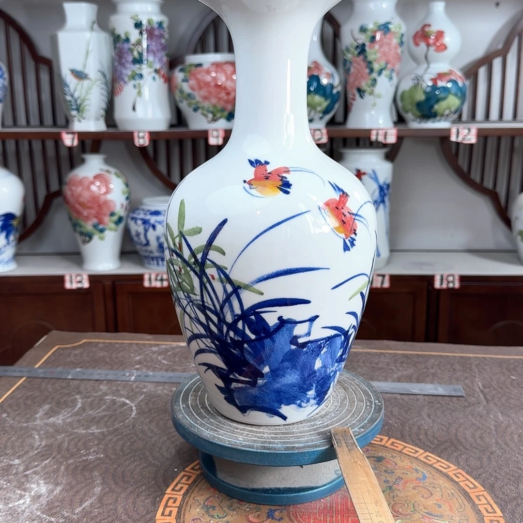 摆件景德镇陶瓷棒玉