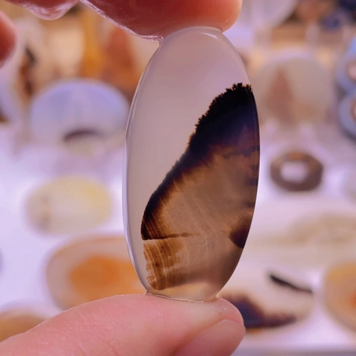 玛瑙/玉髓未镶嵌吊坠(不含链)