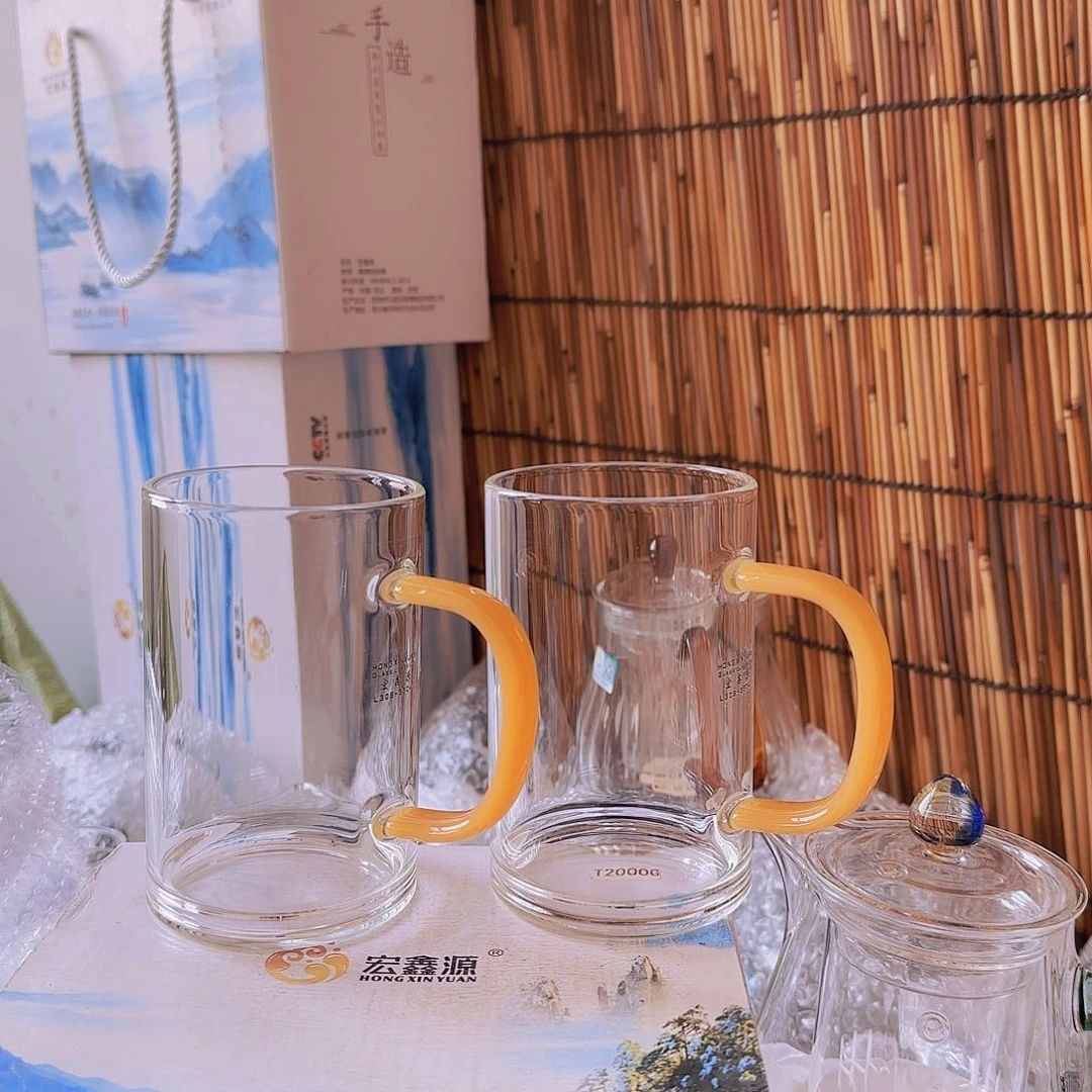 高硼硅玻璃茶水分离款瑕疵L308 黄