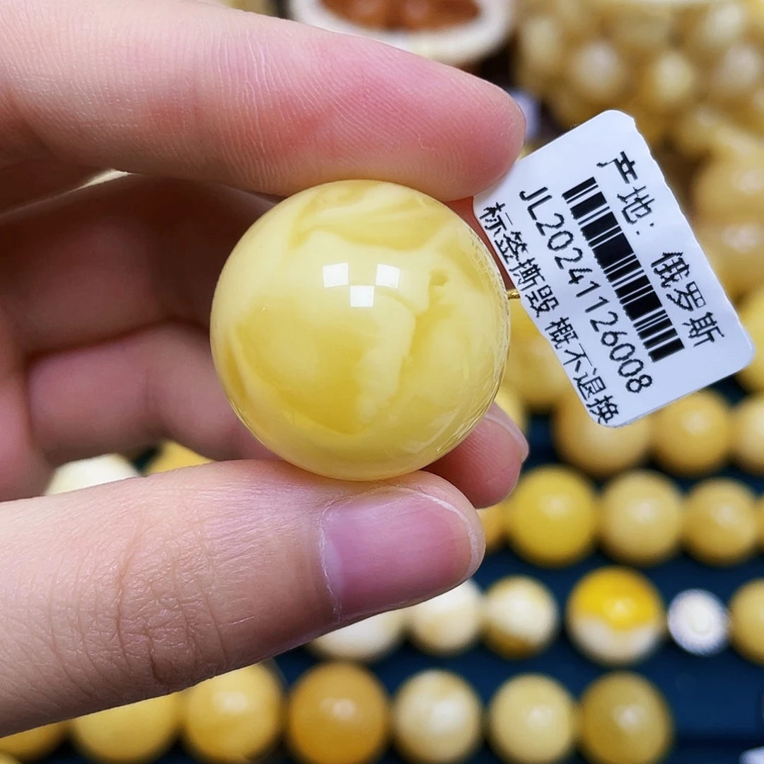 裸石琥珀未镶嵌25.0mm