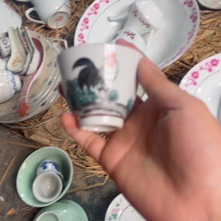 瓷片景德镇陶瓷一个