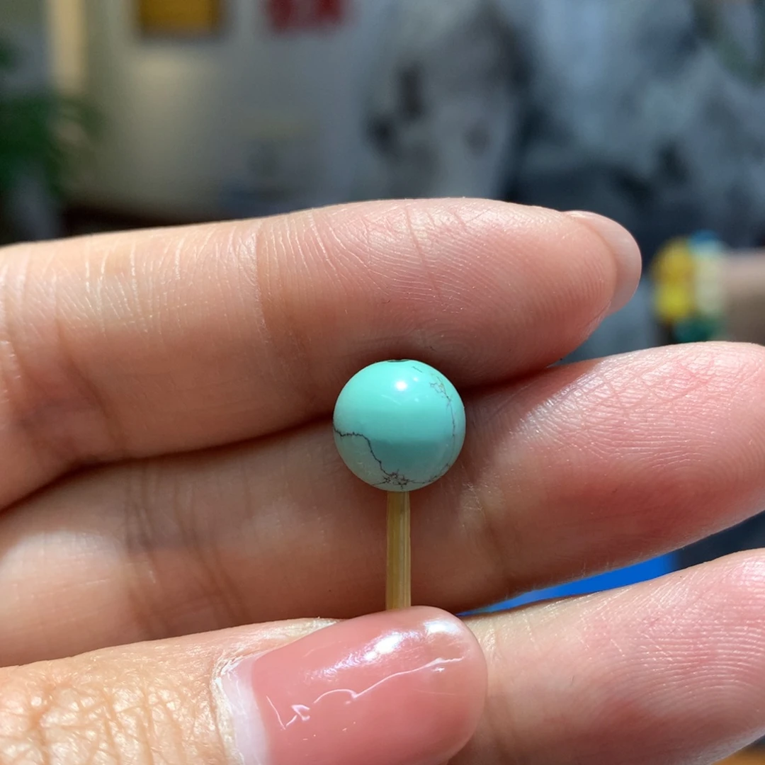 绿松石未镶嵌配饰木