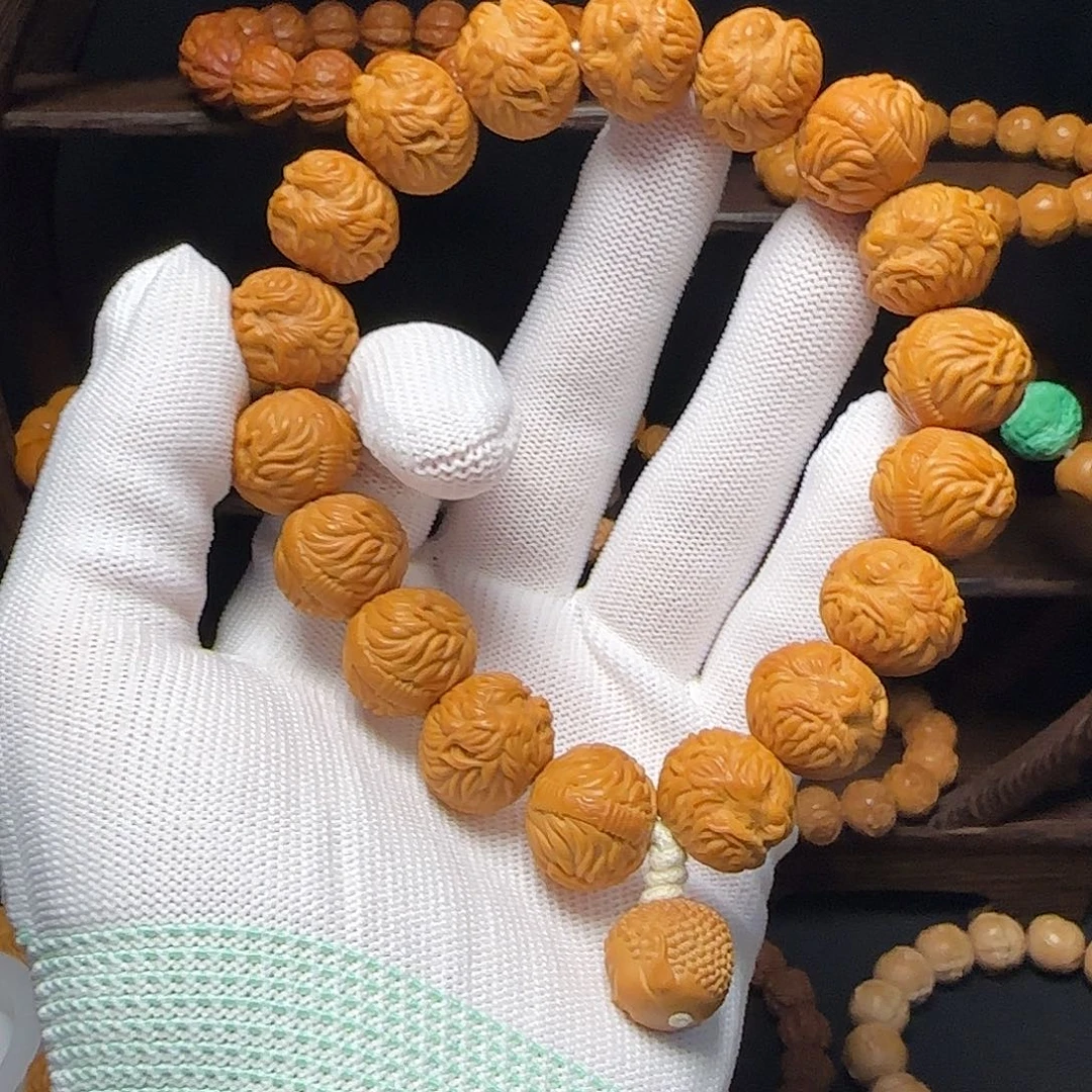 中***棒猴头核桃吊坠猴头