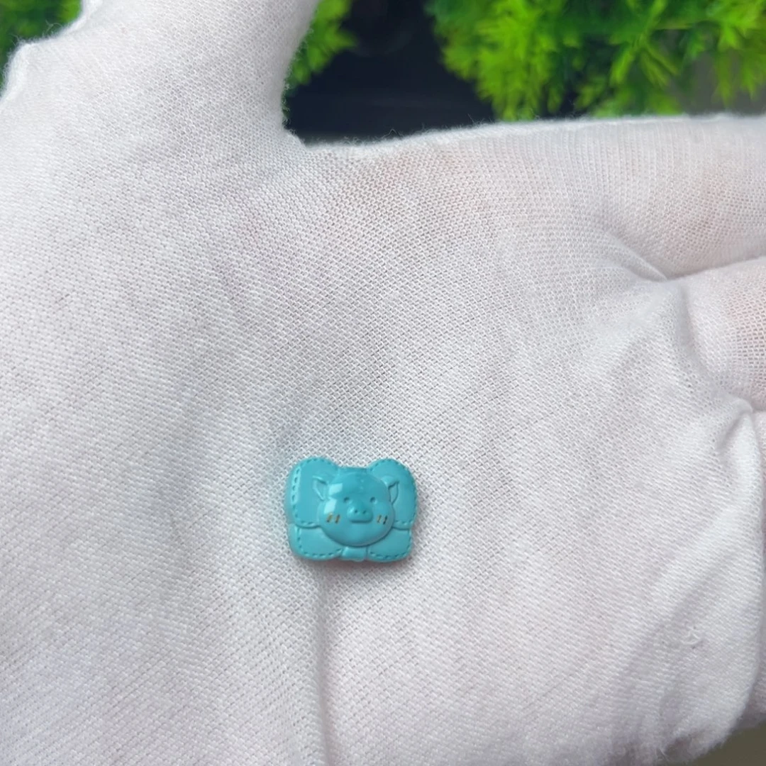 绿松石合金吊坠(不含链)