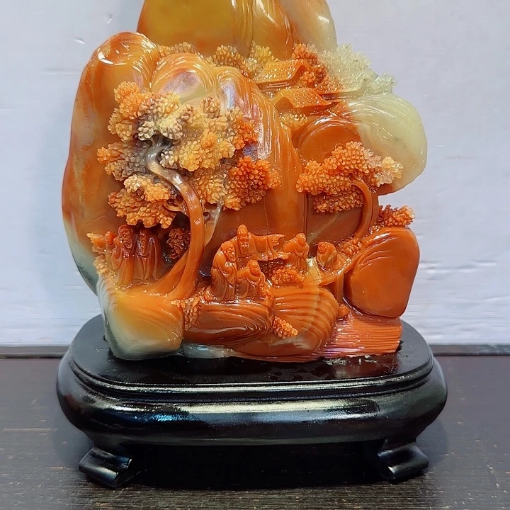 用***6寿山石寿山石摆件精品