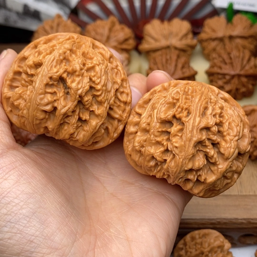 文玩核桃把件580号52粗筋