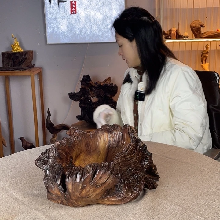 纯天然原木手工制作