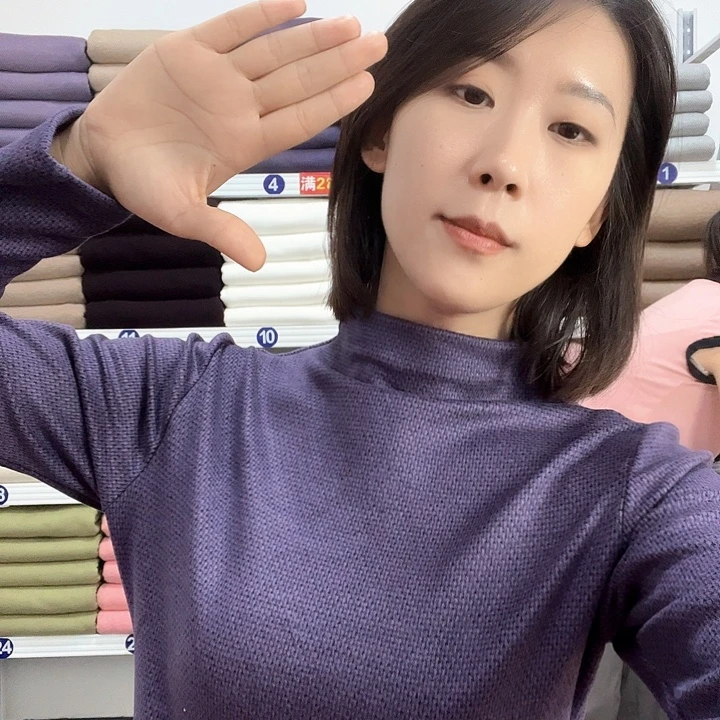 暗夜紫色织花奥羊绒两米