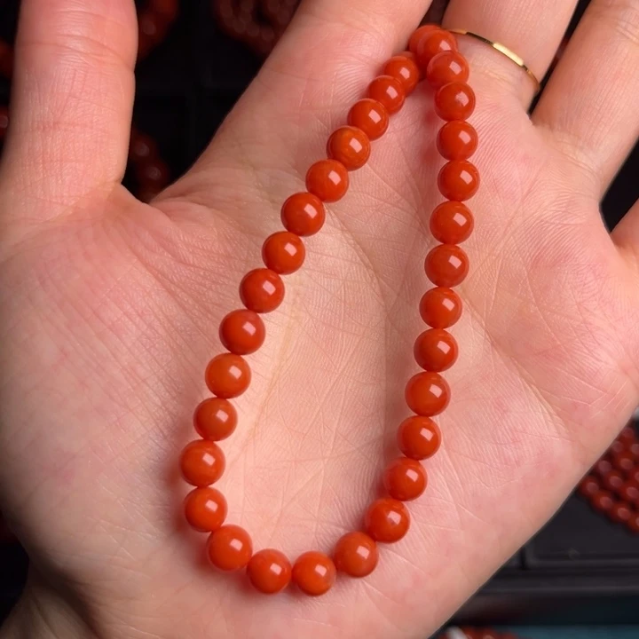 手链未镶嵌南红玛瑙利6m