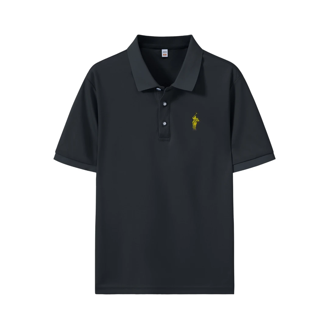 【两件装】男女同款新款翻领t恤时尚运动短袖polo衫