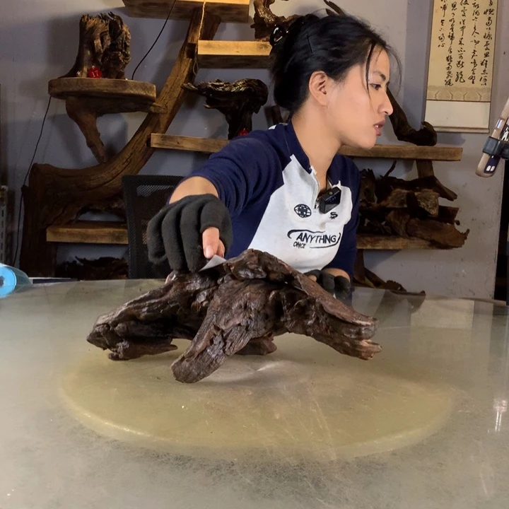 老***)天然云南紫柚木会黄水