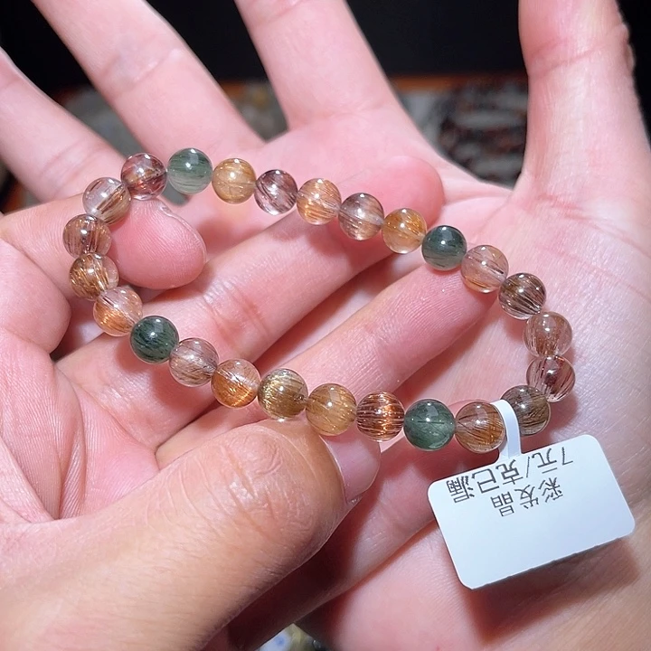 水晶手链未镶嵌137号主图手串  7+