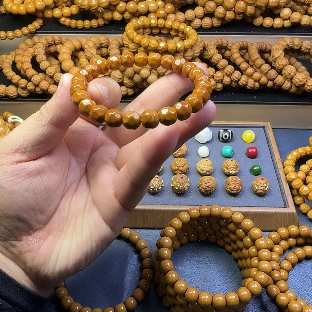 猴头核桃手串小奶酪