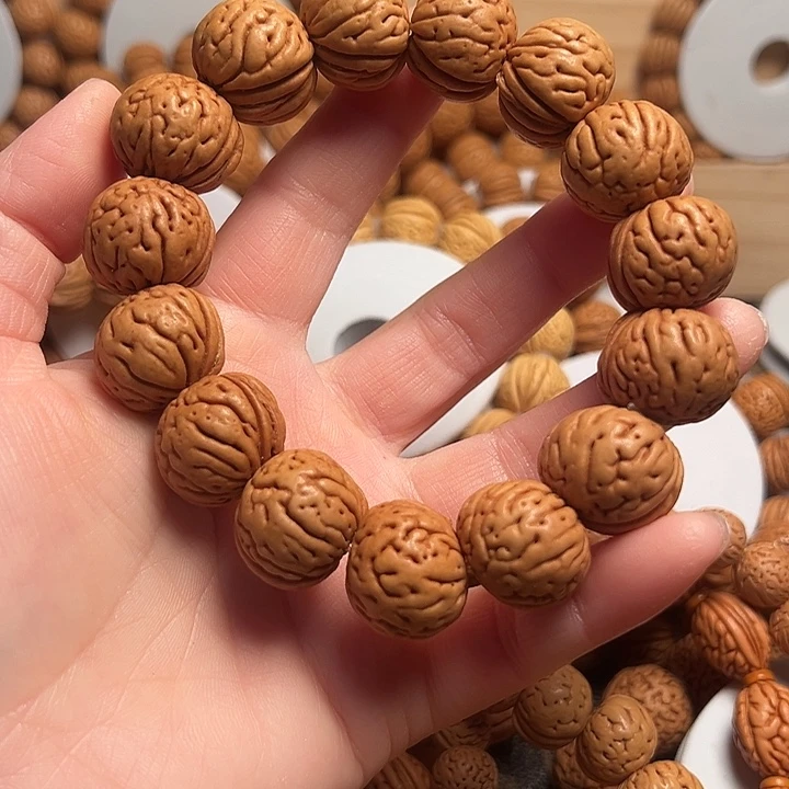 桃核吊坠桃核手串肉纹元宝19➕