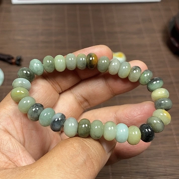 颈饰未镶嵌翡翠天然翡翠玉A货配证书