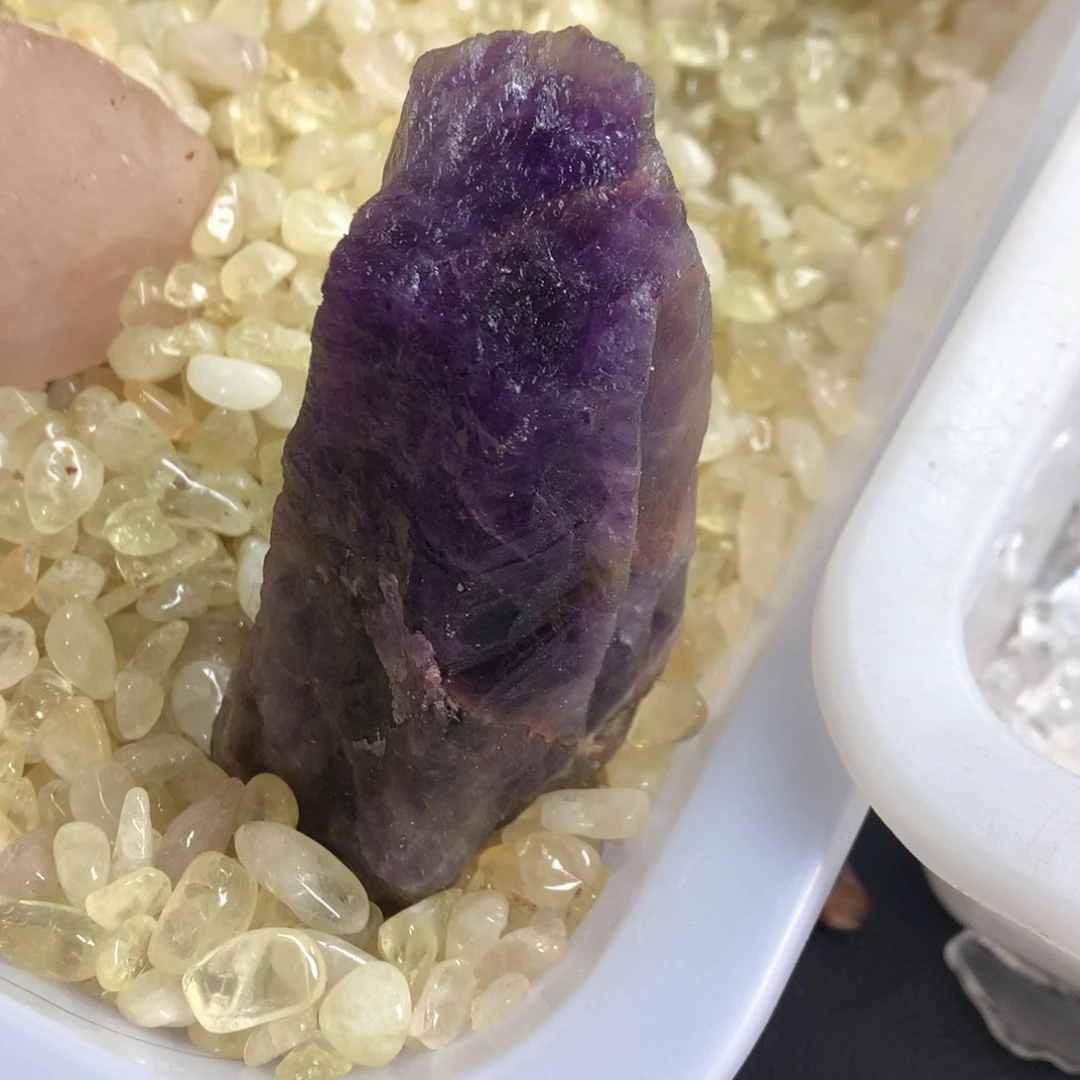 紫晶珠宝半成品未镶嵌