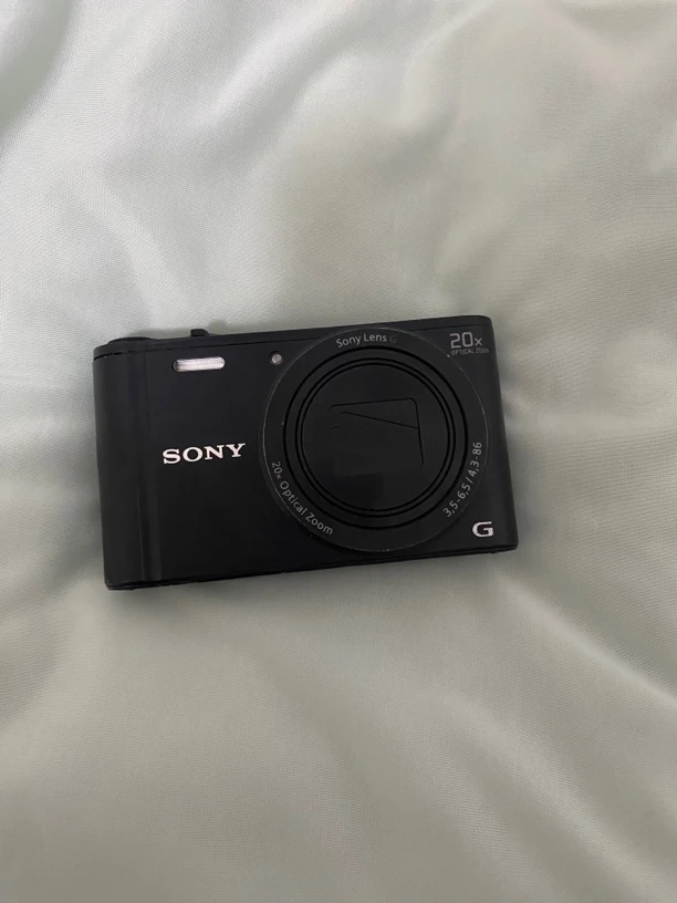 9新 Sony/索尼 wx350黑色1820w像素长焦数码相机