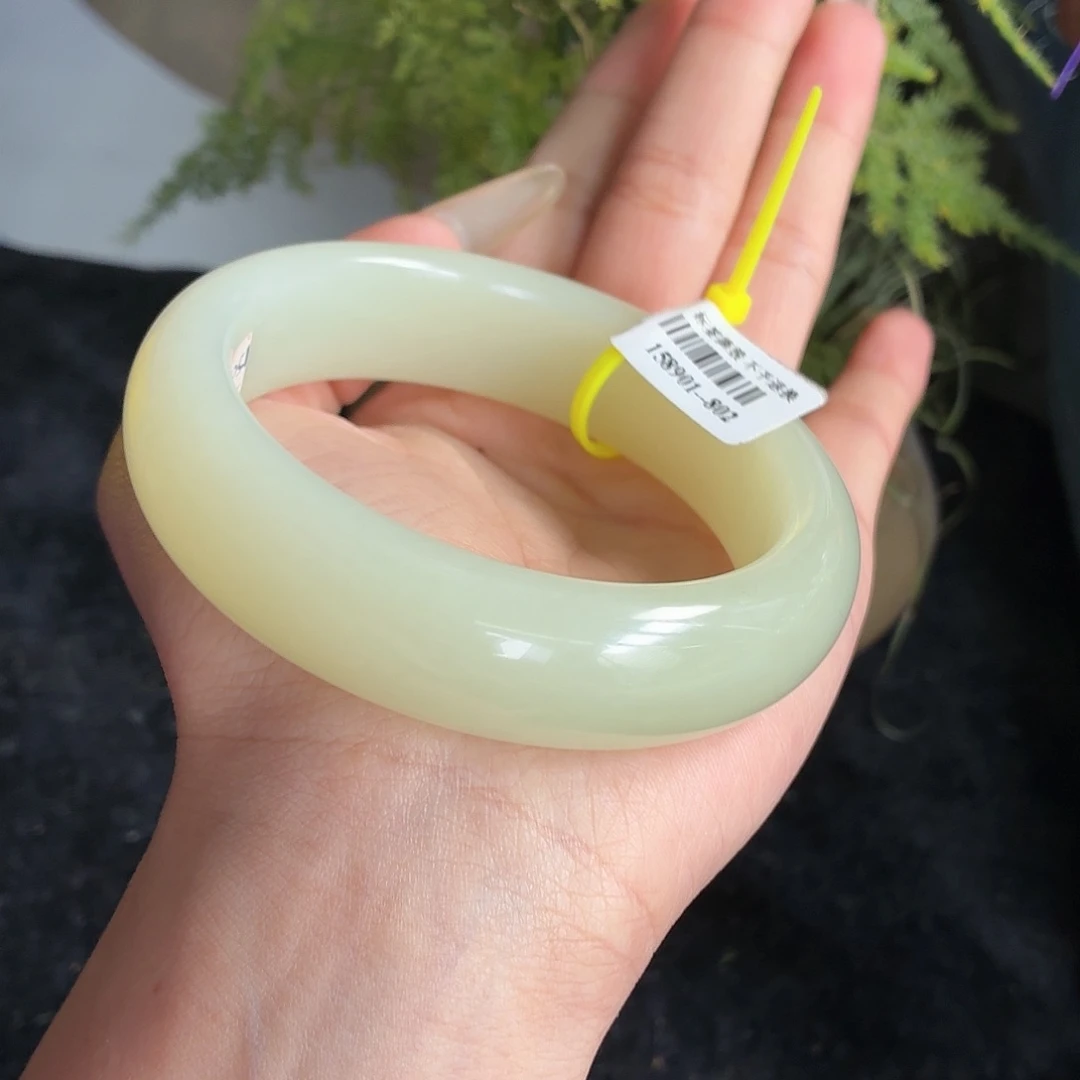 和田玉未镶嵌手镯6162