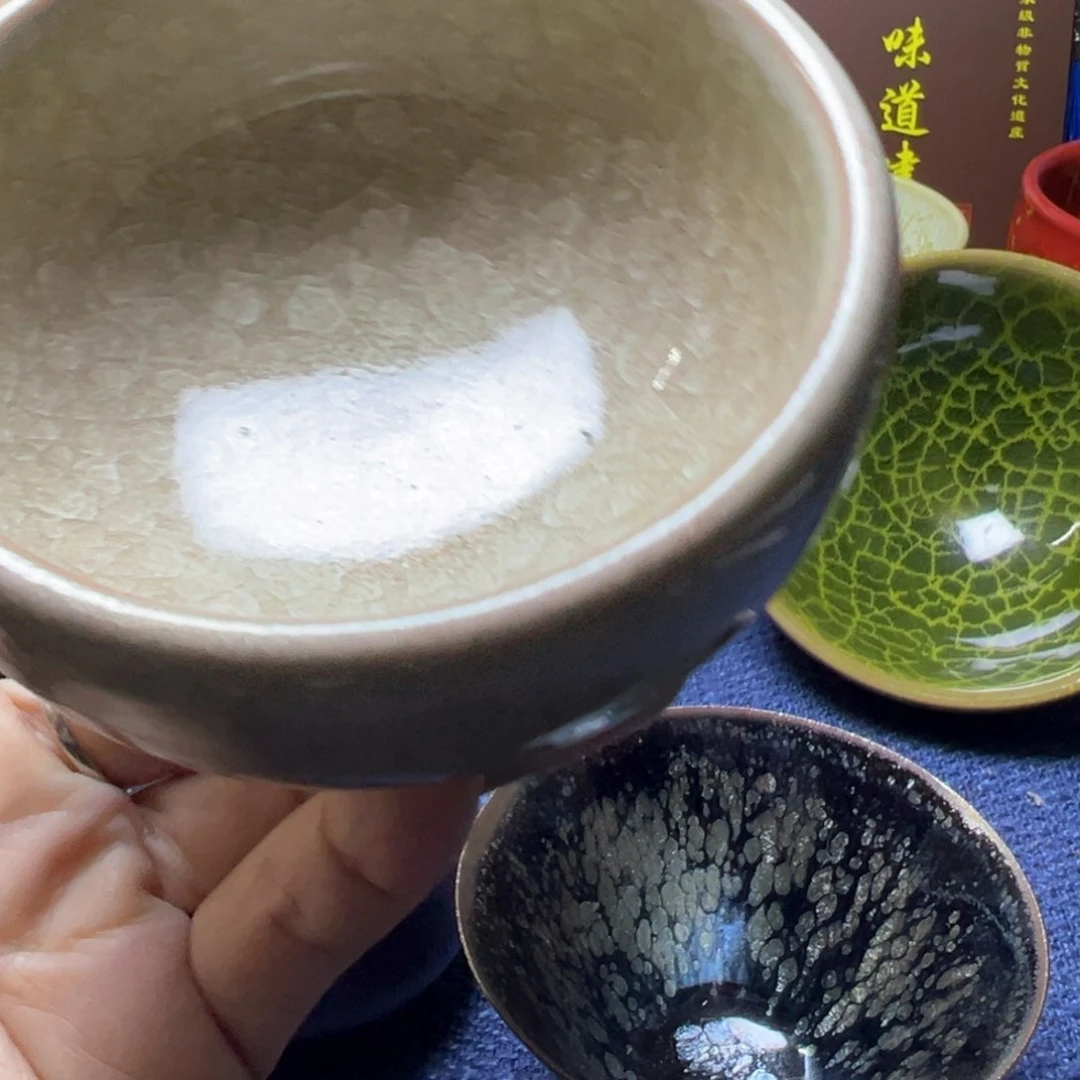 建盏 建阳特产 喝茶盏杯