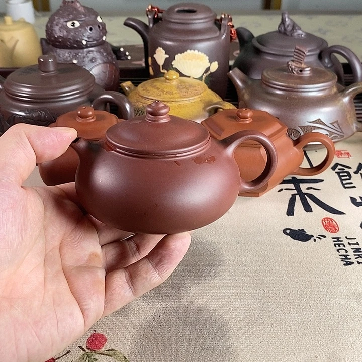 茶壶紫砂紫砂的微瑕