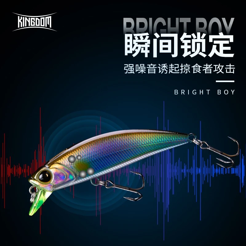 国王路亚微物沉水米诺3.6g4.5cm/7g6cm颤沉下沉饵淡水翘嘴假饵