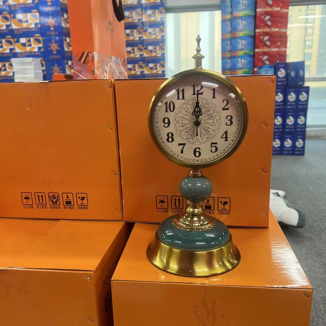 【粉丝福利】美式表摆台式高档座钟