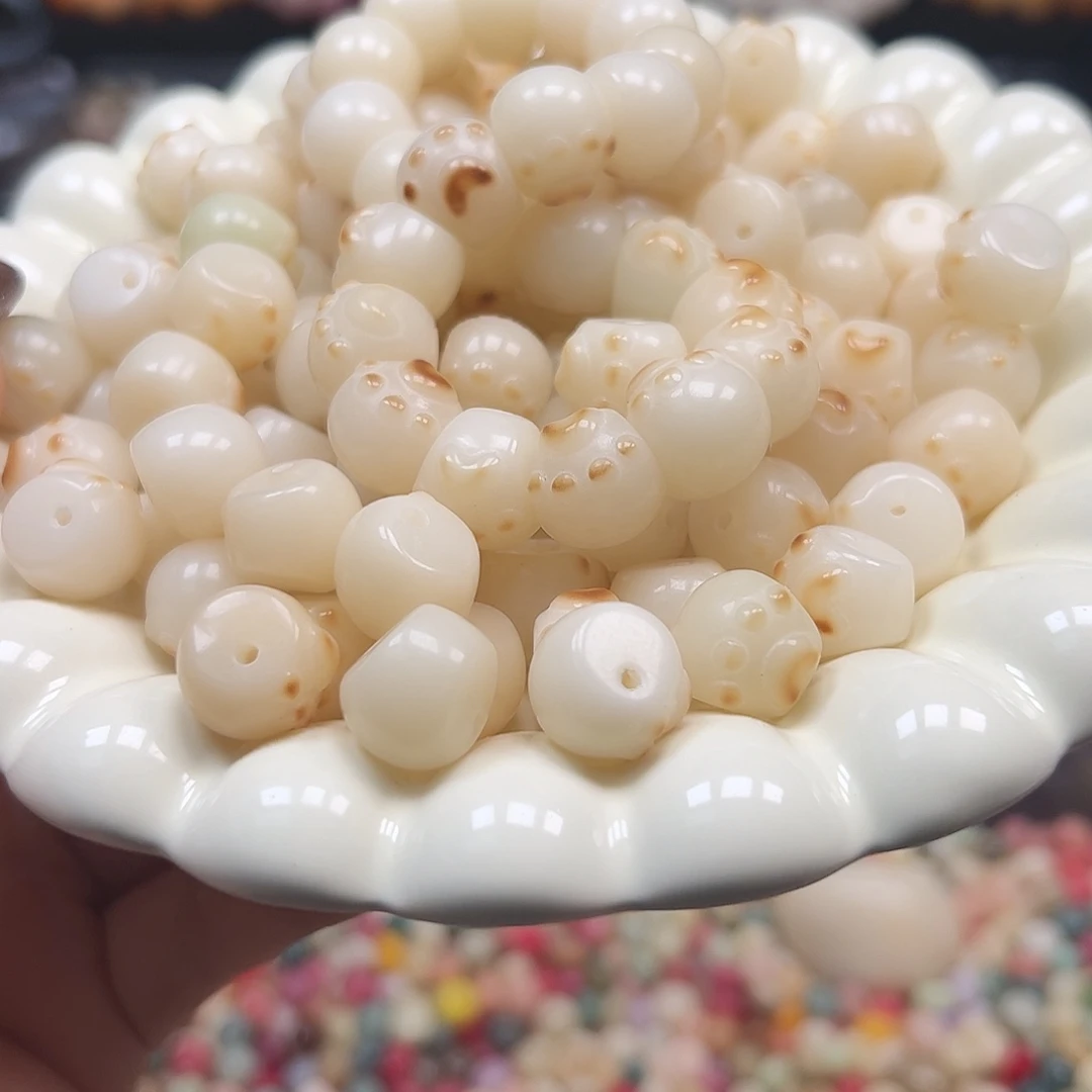 菩提根/象牙果手串卡13炭烤熊爪30颗